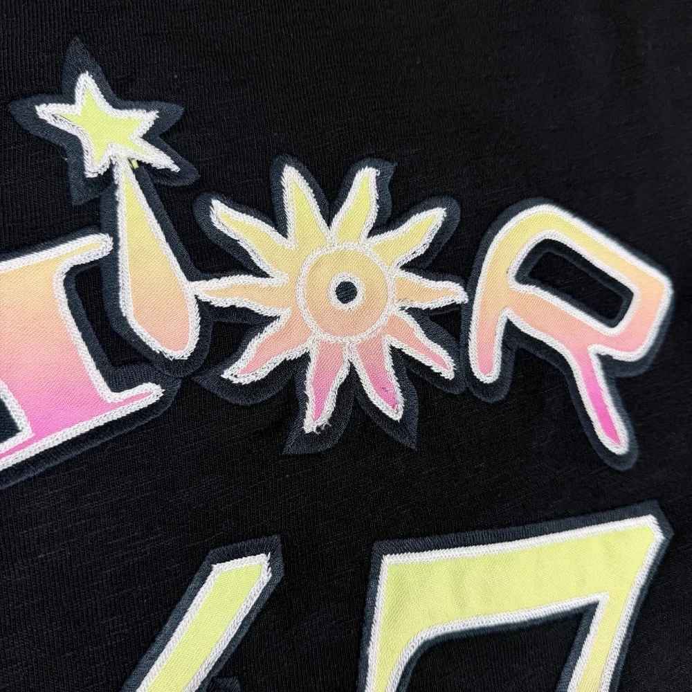 DIOR MEN'S 47 BLACK LEWIS HAMILTON EDITION T-SHIRT SIZE LARGE REGULAR EXCELLENT - Picture 5 of 9